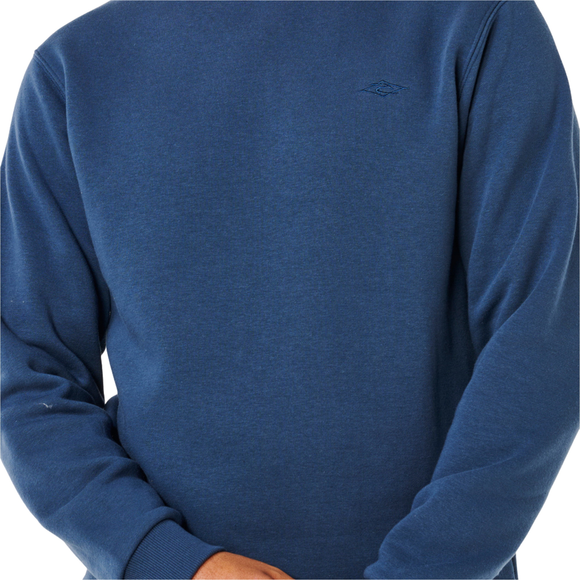 2026 Rip Curl Da Uomo Surf Classico Crew Maglione 0APMFL - Light Navy